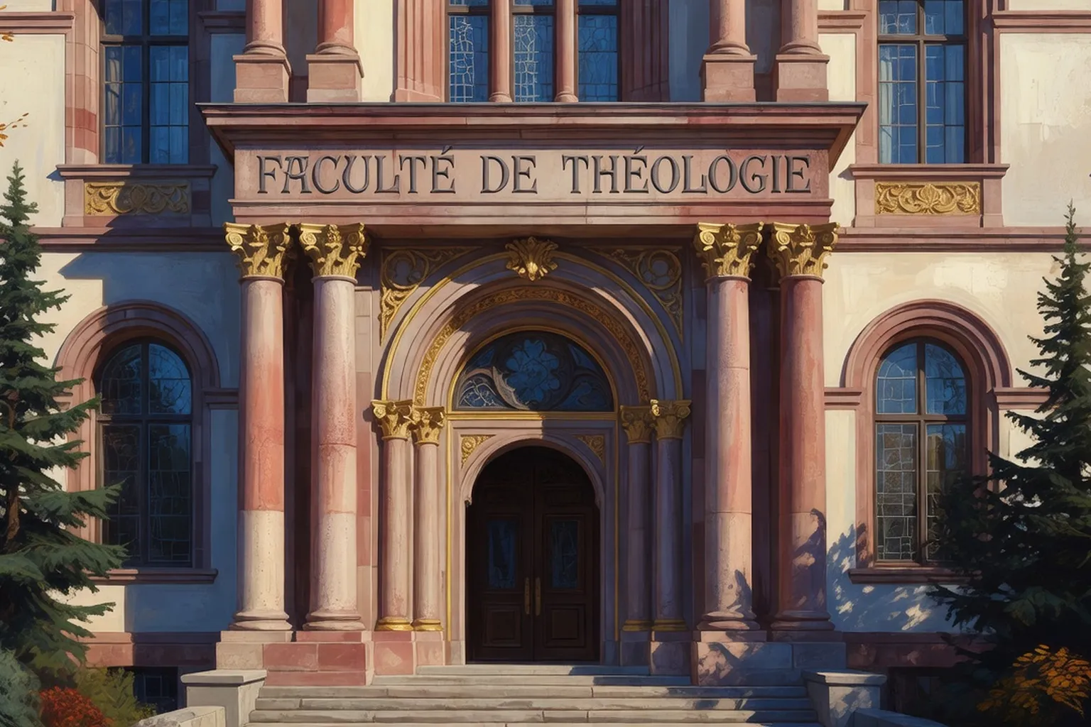 Façade du palais universitaire de Strasbourg