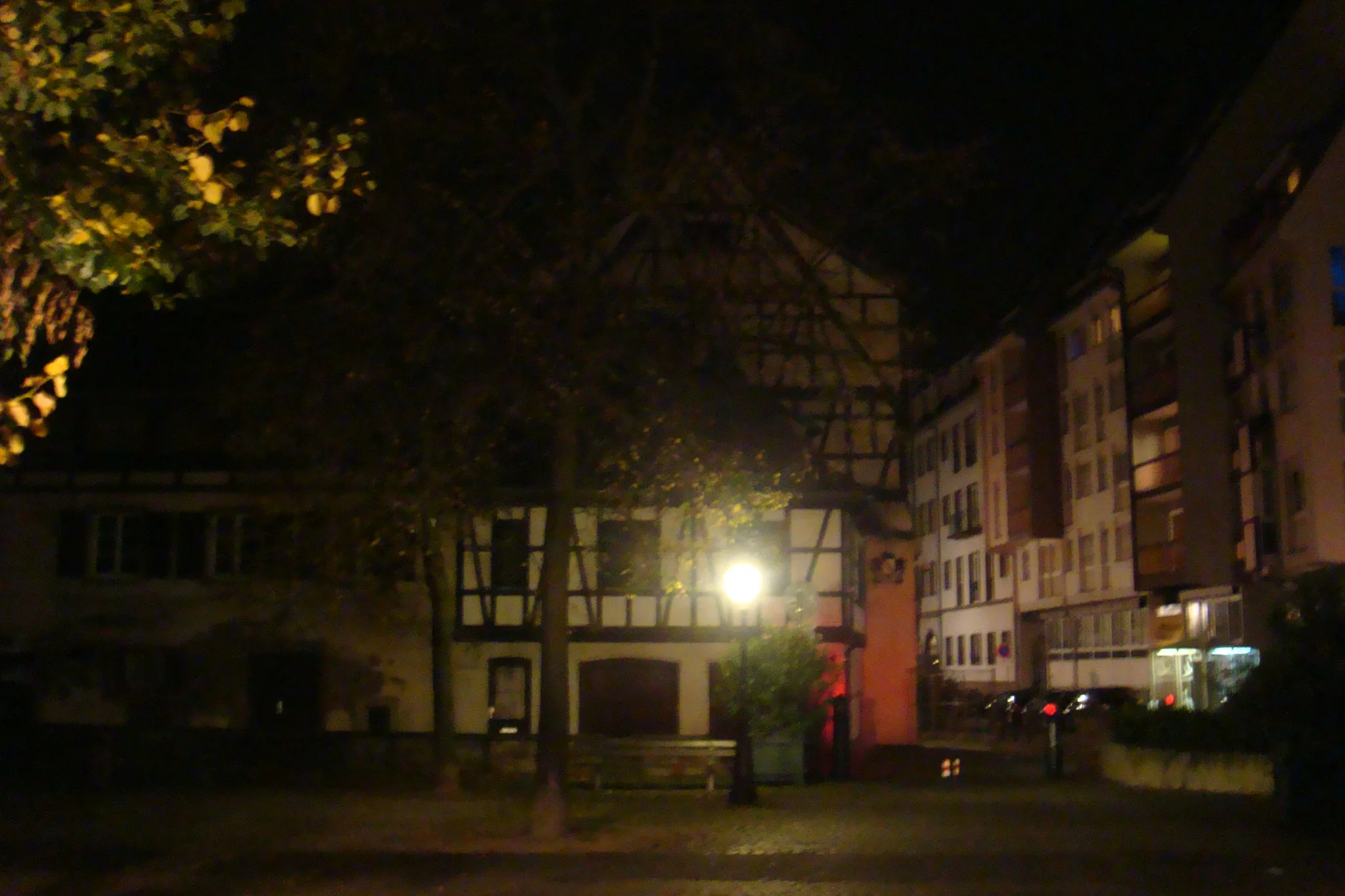 Quartier de la Petite France à Strasbourg, canaux et maisons à colombages